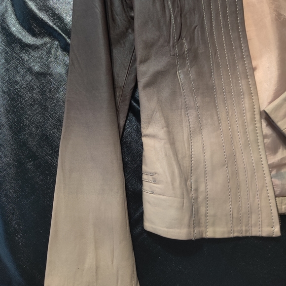 Ombre beautiful leather jacket! NEW! - Picture 6 of 6